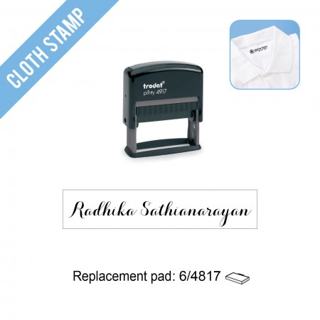 Cloth Stamp 4917 , 50x10mm